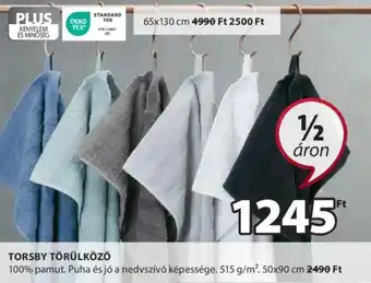 JYSK TORSBY TÖRÜLKÖZŐ 1 db ajánlat