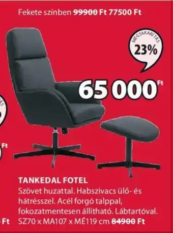 JYSK TANKEDAL FOTEL 1 db ajánlat