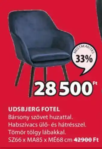JYSK UDSBJERG FOTEL 1 db ajánlat