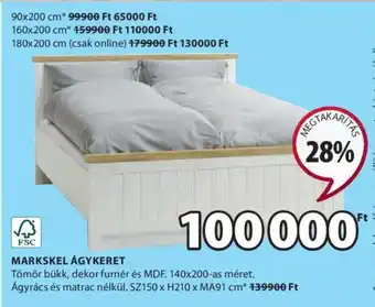 JYSK MARKSKEL ÁGYKERET 1 db ajánlat