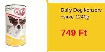 Dolly Dog konzerv csirke 1240g