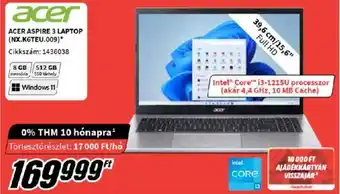 ACER ASPIRE 3 LAPTOP (NX.KGTEU.009)