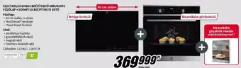 Media Markt ELECTROLUX EIV835 BEÉPÍTHETŐ INDUKCIÓS FŐZŐLAP + EODGP71X BEÉPÍTHETŐ SÜTŐ ajánlat