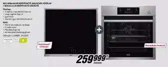 Media Markt AEG IKB64301XB BEÉPÍTHETŐ INDUKCIÓS FŐZŐLAP + BES351111M BEÉPÍTHETŐ GŐZSÜTŐ ajánlat