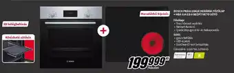 MediaMarkt BOSCH PKE611BA2E KERÁMIA FŐZŐLAP +HBA 534 EB 0 BEÉPÍTHETŐ SÜTŐ ajánlat
