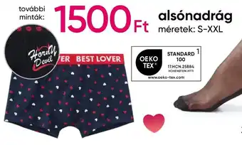 Pepco alsónadrág méretek: S-XXL ajánlat