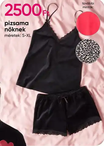 Pepco pizsama nőknek méretek: S-XL ajánlat
