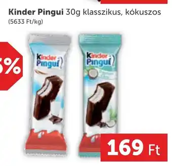 PRIVÁT Kinder Pingui 30g ajánlat