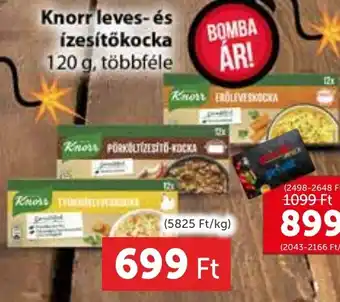 PRIVÁT Knorr leves- és ízesítőkocka 120g ajánlat