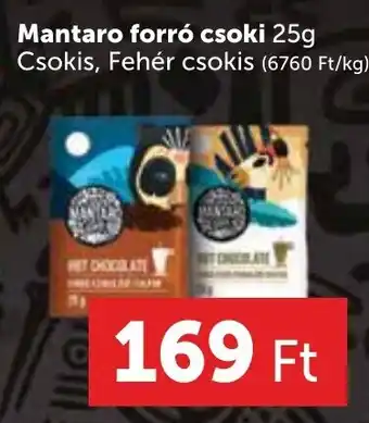 Mantaro forró csoki 25g