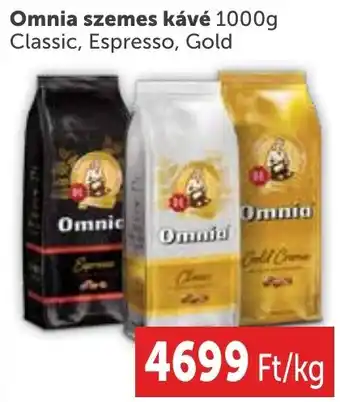 PRIVÁT Omnia szemes kávé 1000g ajánlat