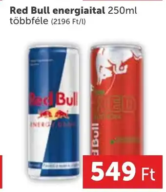 PRIVÁT Red Bull energiaital 250ml ajánlat