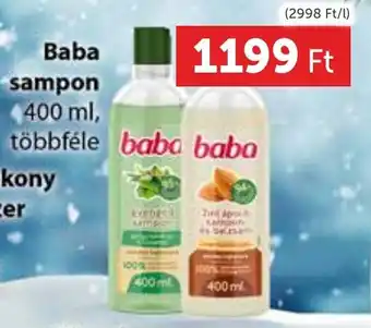 PRIVÁT Baba sampon 400ml ajánlat