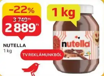 Auchan NUTELLA 1 kg ajánlat
