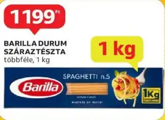 Auchan BARILLA DURUM SZÁRAZTÉSZTA 1 kg ajánlat