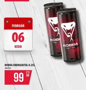 Coop KOBRA ENERGIAITAL 0.25L ajánlat