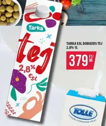 Coop TARKA ESL DOBOZOS TEJ 2.8% 1L ajánlat