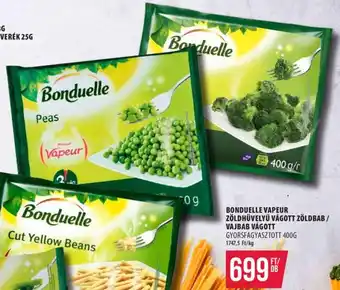 Coop BONDUELLE VAPEUR ZÖLDHÜVELYŰ VÁGOTT ZÖLDBAB/ VAJBAB VÁGOTT 400g ajánlat