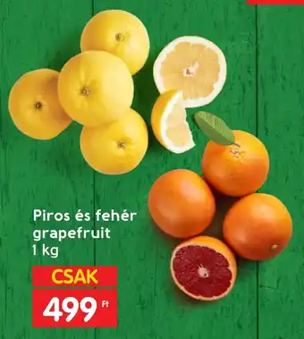 Spar Piros és fehér grapefruit 1 kg ajánlat