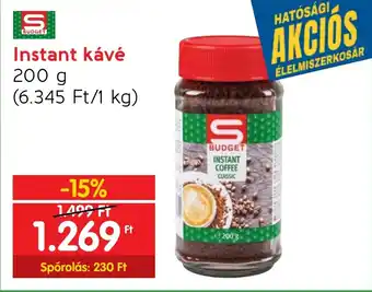 Spar Instant kávé 200g ajánlat