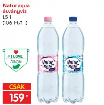Spar Naturaqua ásványvíz 1,5l ajánlat