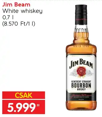 Spar Jim Beam White whiskey 0.7l ajánlat