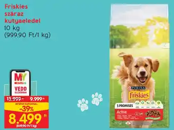 Spar Friskies száraz kutyaeledel 10kg ajánlat