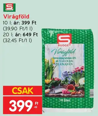 Virágföld 10 l
