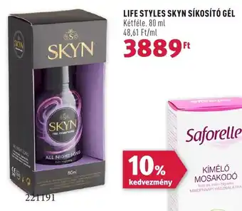 Rossmann LIFE STYLES SKYN SÍKOSÍTÓ GÉL Kétféle. 80 ml ajánlat