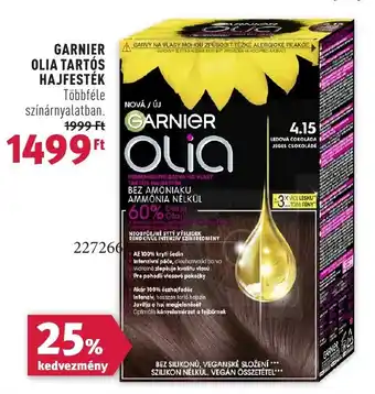 Rossmann GARNIER OLIA TARTÓS HAJFESTÉK ajánlat