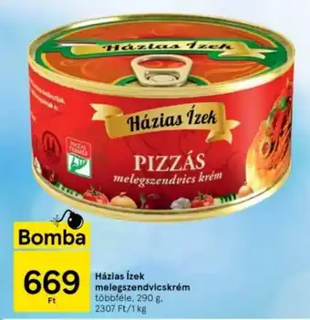 Tesco Házias ízek melegszendvicskrém 290 g ajánlat