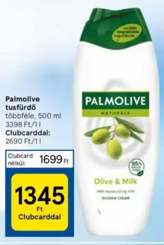 Tesco Palmolive tusfürdő többféle, 500 ml ajánlat