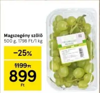 Tesco Magszegény szőlő 500 g ajánlat