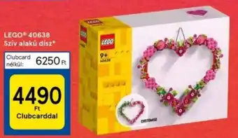 Tesco LEGO 40638 Szív alakú dísz ajánlat