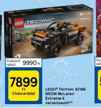 Tesco LEGO Technic 42166 NEOM McLaren Extreme E versenyautó ajánlat