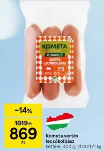 Tesco Kometa sertés lecsókolbász 400g ajánlat