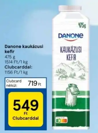 Tesco Danone kaukázusi kefir 475g ajánlat