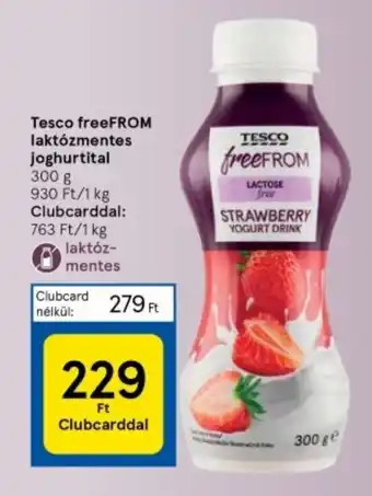 Tesco Tesco freeFROM laktózmentes joghurtital 300 g ajánlat