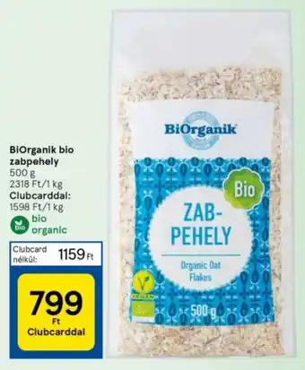 BiOrganik bio zabpehely 500 g