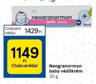 Tesco Neogranormon baby védőkrém 30 g ajánlat
