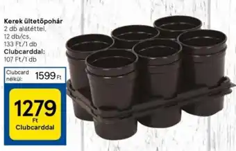 Tesco Kerek ültetőpohár 2 db ajánlat