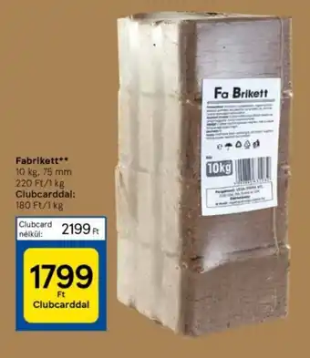 Tesco Fabrikett 10 kg ajánlat