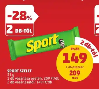PENNY SPORT SZELET 31 g ajánlat