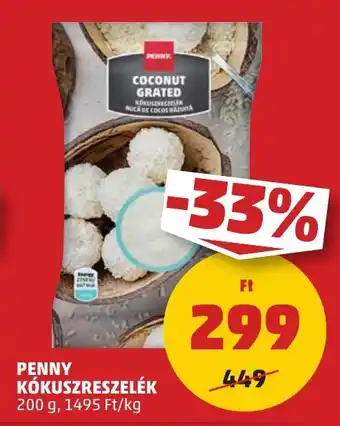 PENNY PENNY KÓKUSZRESZELÉK 200 g ajánlat