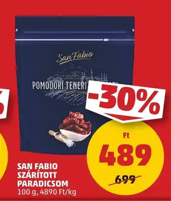 PENNY SAN FABIO SZÁRÍTOTT PARADICSOM 100 g ajánlat