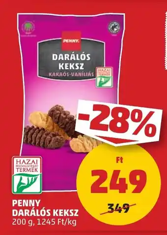 PENNY PENNY DARÁLÓS KEKSZ 200 g ajánlat