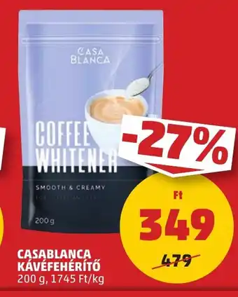 PENNY CASABLANCA KÁVÉFEHÉRÍTŐ 200 g ajánlat
