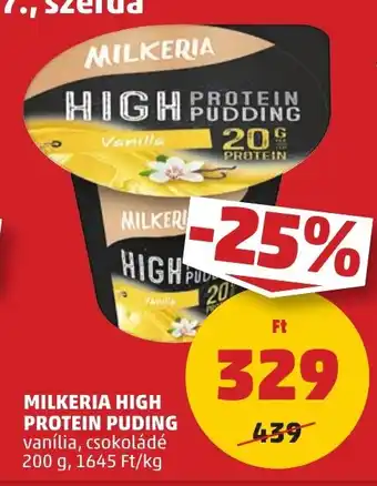 PENNY MILKERIA HIGH PROTEIN PUDING 200 g ajánlat