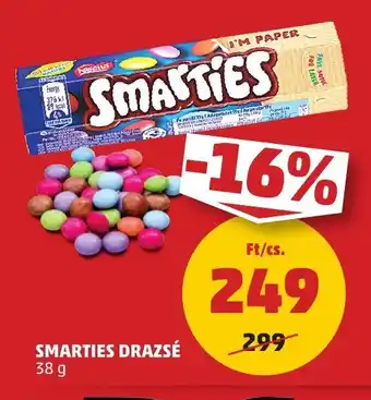 PENNY SMARTIES DRAZSÉ 38 g ajánlat