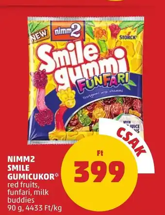PENNY NIMM2 SMILE GUMICUKOR 90 g ajánlat